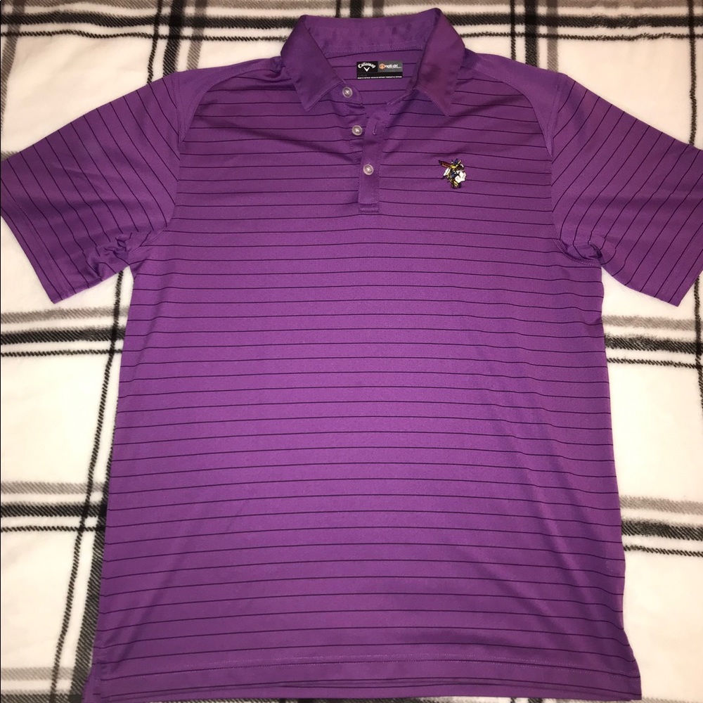 Purple Callaway Men’s Large Golf Shirt